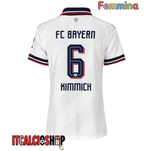 Bayern Munich Joshua Kimmich #6 Seconda Maglia Femmina 2026-27 Manica Corta